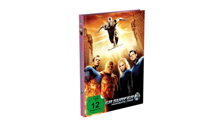 FANTASTIC FOUR: RISE OF THE SILVER SURFER – 2-Disc Mediabook Cover A (Blu-ray + DVD) Limited 500 Edition