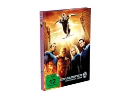 FANTASTIC FOUR RISE OF THE SILVER SURFER 2 Disc Mediabook Cover A Blu ray DVD Limited 500 Edition