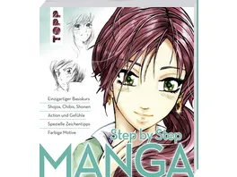 Manga Step by Step Einzigartiger Basiskurs Shojos Chibis Shonen