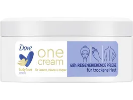Dove One Cream Koerper Gesicht Haende Reichhaltige Pflege 250 ml
