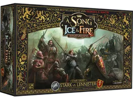 CMON A Song of Ice Fire Miniaturenspiel Stark vs Lennister Starterset DE