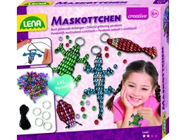 Lena 42688 Magic World Fashion Fun Maskottchen Perlen Set