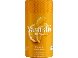 YASASHI Bio Tee Orange Mandarine
