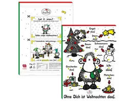 sheepworld Adventskalender Ohne Dich ist Weihnachten doof