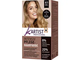 ARTIST Professional Intensiv Pflege Haarfarbe Creamy Caramel 8 3