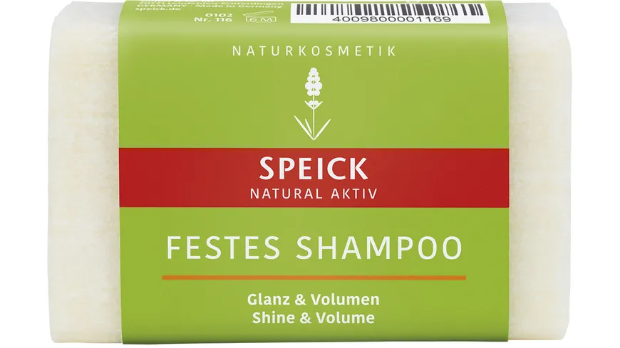 SPEICK Natural Aktiv Festes Shampoo Glanz & Volumen
