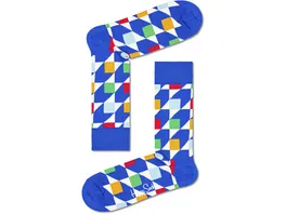 Happy Socks Unisex Socken Cubes