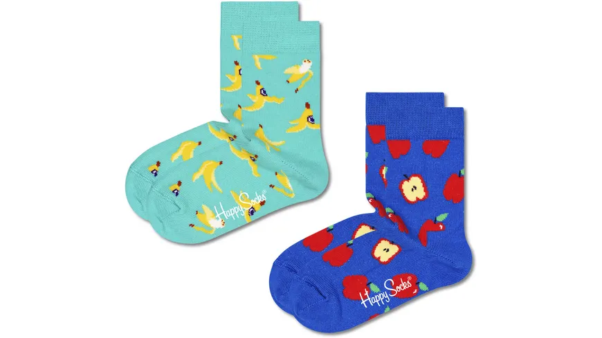 Happy Socks Kinder Socken Fruit 2er Pack