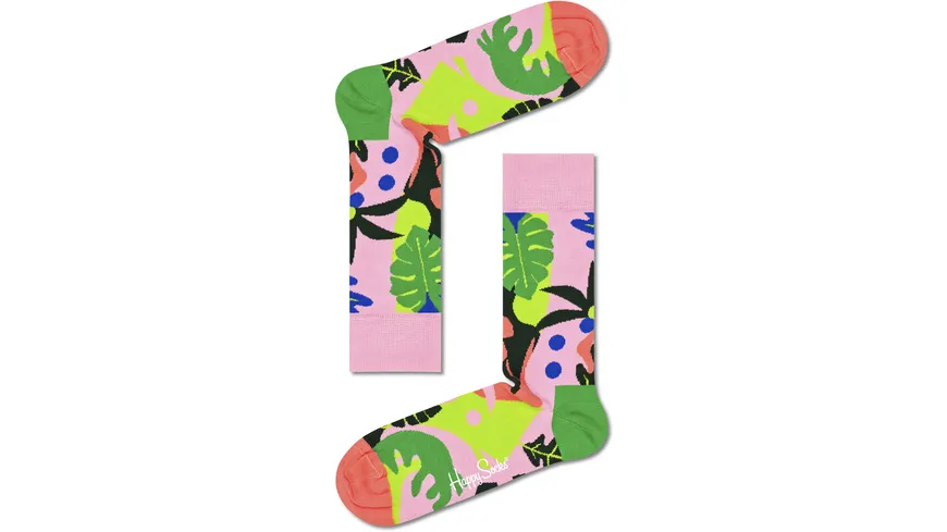 Happy Socks Damen Socken Tropical Garden
