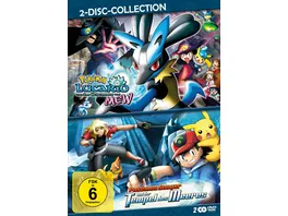 Pokemon Lucario und das Geheimnis von Mew Pokemon Ranger und der Tempel des Meeres 2 Movie Box 2 DVDs