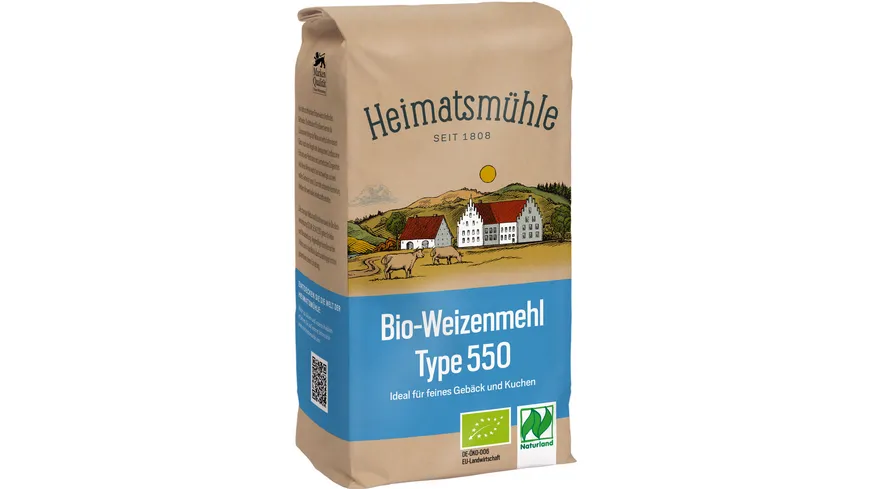 Heimatsmühle Bio Weizenmehl Type 550