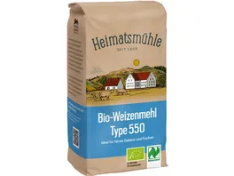 Heimatsmuehle Bio Weizenmehl Type 550