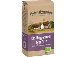 Heimatsmuehle Bio Roggenmehl Type 997