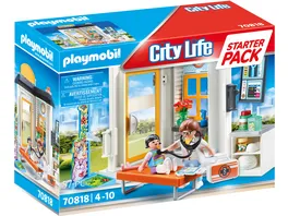 PLAYMOBIL 70818 City Life Starter Pack Kinderaerztin