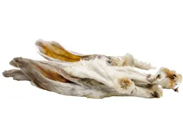 Classic Dog Snack Kaninchenohren mit Fell