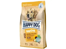 Happy Dog Hundetrockenfutter NaturCroq Gefluegel pur Reis 1kg
