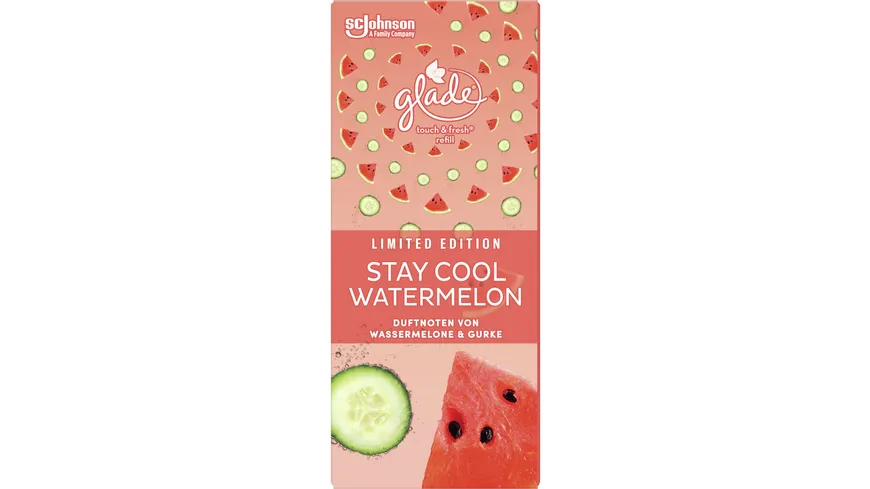 glade Minispray Nachfüller Touch Fresh Stay Cool Watermelon  Limited Edition