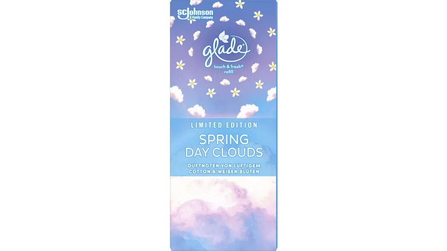 glade Minispray Nachfüller Touch Fresh Spring Day Clouds Limited Edition