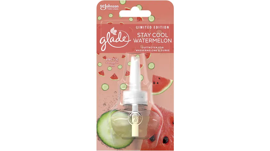 glade Duftstecker Nachfüller Electric Scented Oil Stay Cool Watermelon Limited Edition