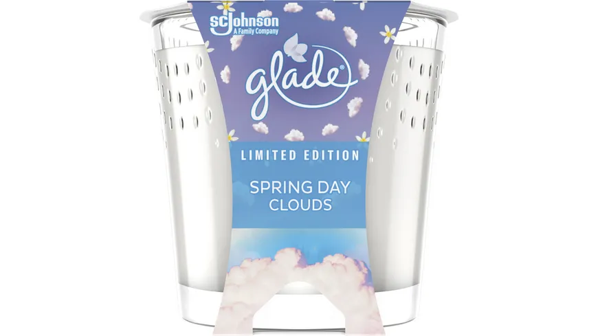 glade Duftkerze Spring Day Clouds Limited Edition