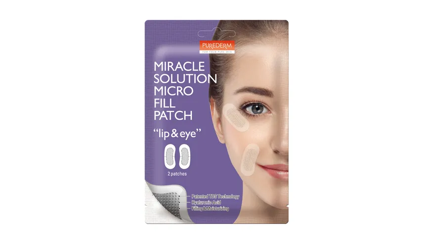 Purederm Miracle Solution Micro Fill patch - Lip&Eye