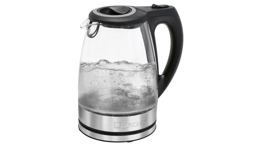 CLATRONIC Wasserkocher Glas WKS 3744 1,7l