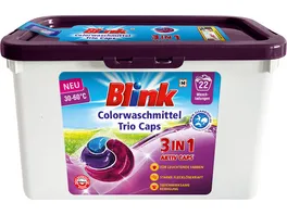 Blink Colorwaschmittel Trio Caps 3in1 Activ Caps 22 WL