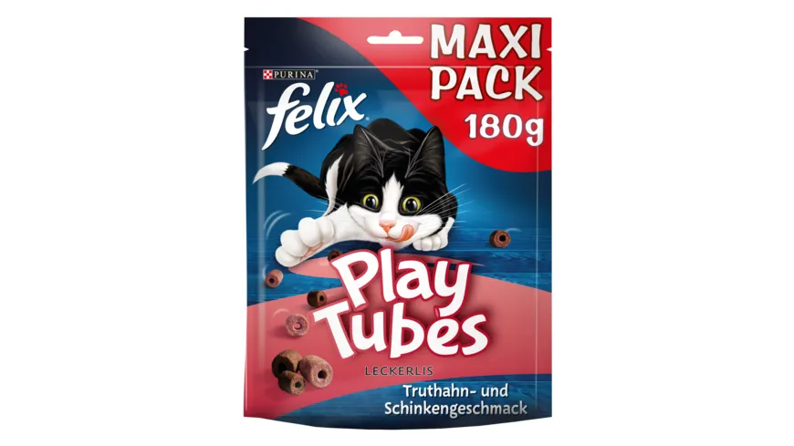 FELIX Play Tubes Truthahn & Schinken Katzensnacks