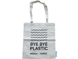 MBRC Tasche Baumwolle Bye Bye Plastic