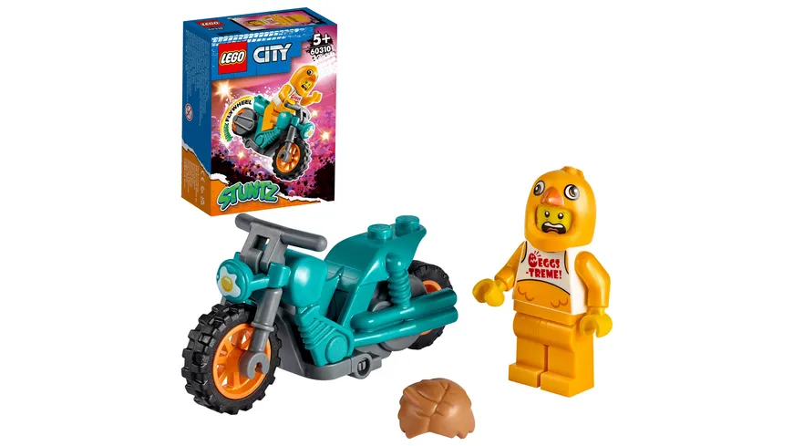 LEGO City Stuntz 60310 Maskottchen-Stuntbike Stuntshow Motorrad-Spielzeug