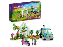 LEGO Friends 41707 Baumpflanzungsfahrzeug Spielzeugauto Tierfiguren
