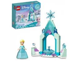 LEGO Disney Die Eiskoenigin 2 43199 Elsas Schlosshof Diamantkleid Set
