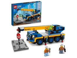 LEGO City 60324 Gelaendekran Spielzeug ab 7 Jahren Baufahrzeug