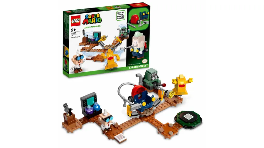 LEGO Super Mario 71397 Labor und Schreckweg – Erweiterungsset, Spielzeug