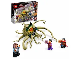 LEGO Marvel 76205 Duell mit Gargantos Dr Strange Spielzeug ab 8 Jahren