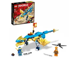LEGO NINJAGO 71760 Jays Donnerdrache EVO Drachen Spielzeug ab 6 Jahren