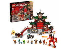 LEGO NINJAGO 71767 Ninja Dojotempel Meister des Spinjitzu ab 8 Jahren