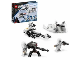 LEGO Star Wars 75320 Snowtrooper Battle Pack Spielzeug ab 6 Jahren