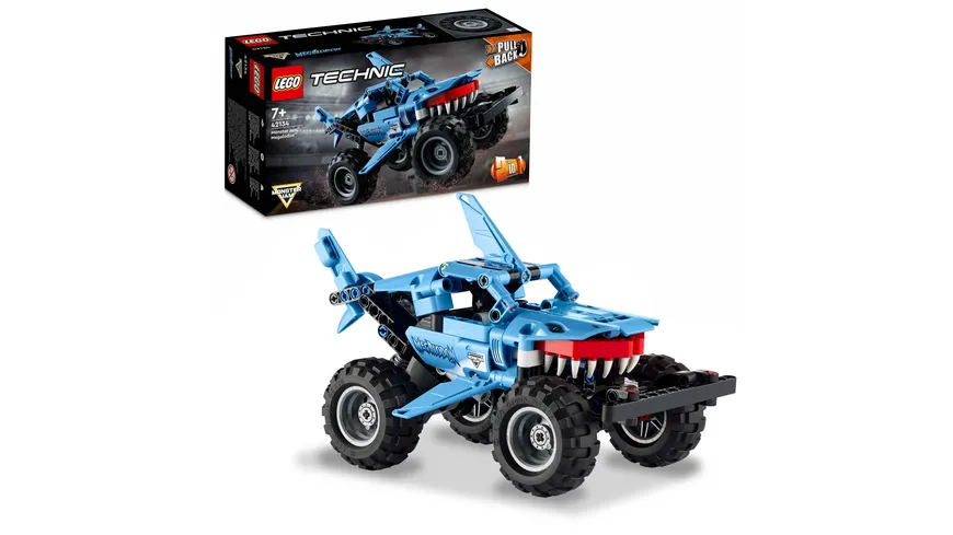 LEGO Technic 42134 Monster Jam Megalodon Spielzeugauto mit Monster Truck