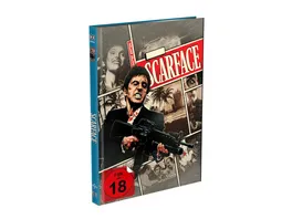 SCARFACE 2 Disc Mediabook Cover E 4K UHD Blu ray Limited 500 Edition