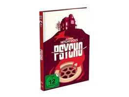 PSYCHO 2 Disc Mediabook Cover B 4K UHD Blu ray Limited 500 Edition