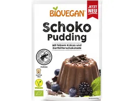 BIOVEGAN Pudding Schoko