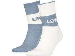 Levis Unisex Socken Sustainable Short Cut 2er Pack
