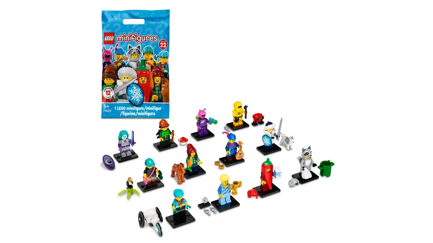 LEGO Minifigures 71032 Minifiguren Serie 22 Sammelfiguren, Sammlerstücke