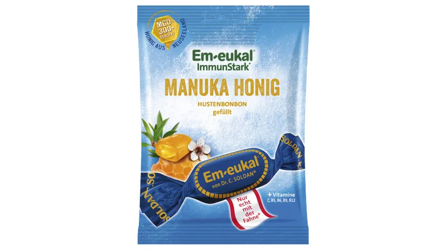 Em-eukal ImmunStark Manuka-Honig gefüllt 75 g zuckerhaltig
