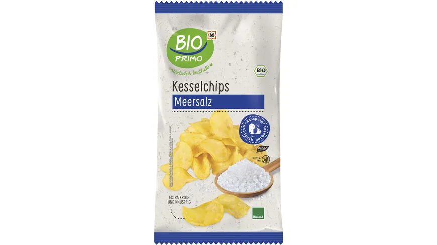 BIO PRIMO Bioland-Kesselchips Meersalz online bestellen | MÜLLER