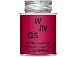 STAY SPICED Grillgewuerz Hot Chicken Wings