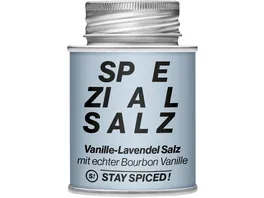 STAY SPICED Gewuerzmischung Vanille Lavendel Salz