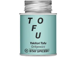 STAY SPICED Grillgewuerz Yakitori Tofu