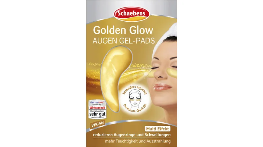 Schaebens Golden Glow Augen Gel-Pads